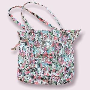 Floral shoulder bag